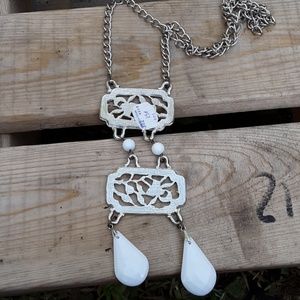 Boston store antique necklace silver